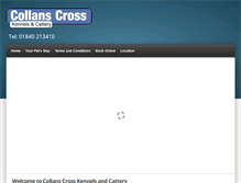 Tablet Screenshot of collanscross.co.uk